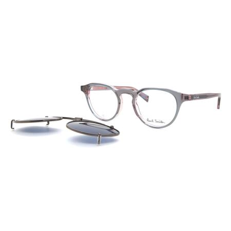 Paul Smith PS24611 Keyes With Clip-On 020 Doorzichtig Heren Bril