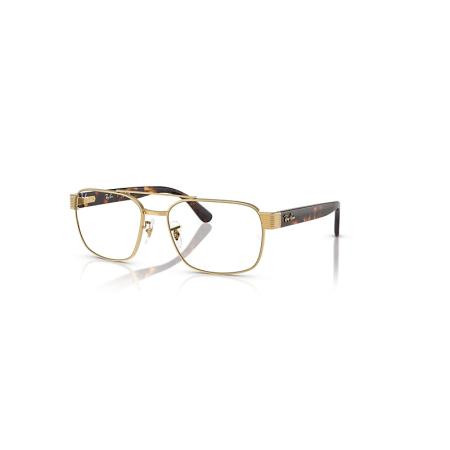 Ray-Ban RB3751V OPTICS Havana montuur Helder glazen gepolariseerd 58-17