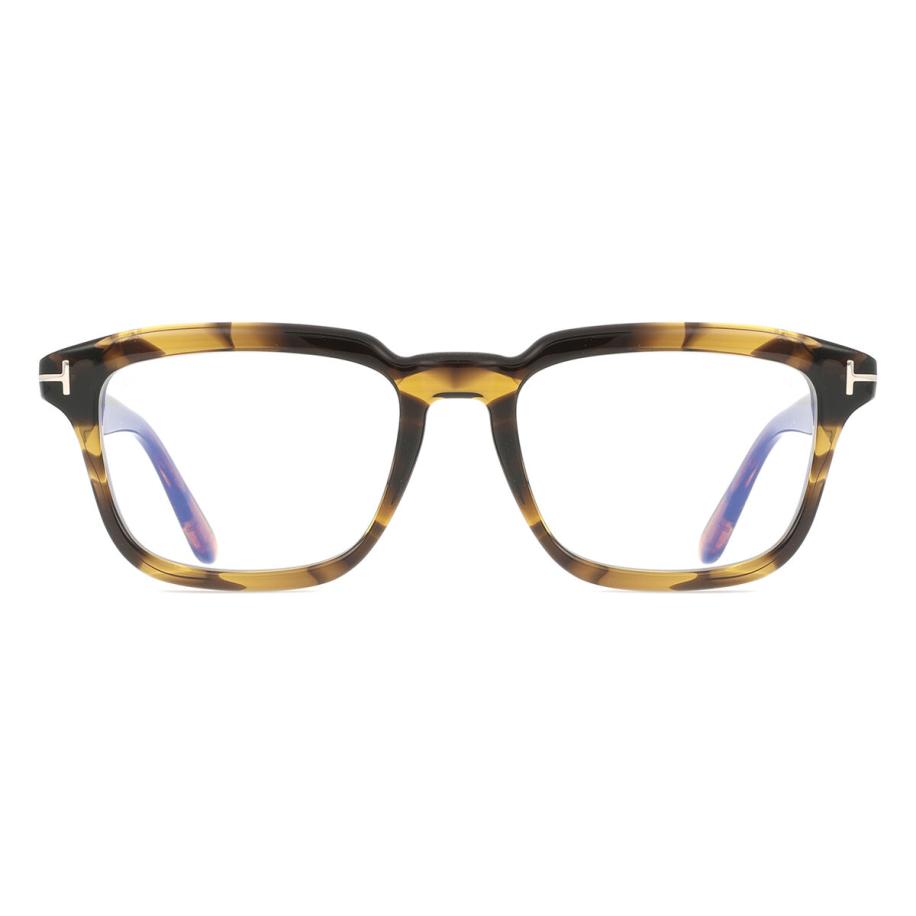 Tom Ford FT6032-B 56 Blauw-Light Block Tortoiseshell Heren Bril