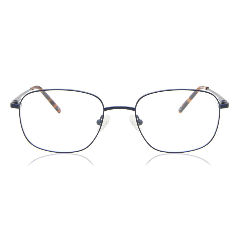 Heren Rechthoek Volledige rand Titanium Blauw Bril - Anti-Blauwlichtglazen - SmartBuy Collection