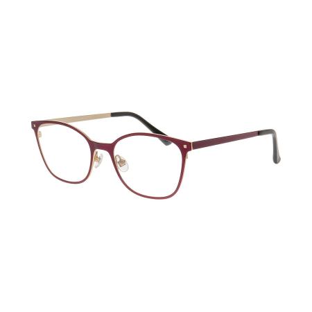 Prodesign Vierkant 2 3821 Bordeaux Dames Bril