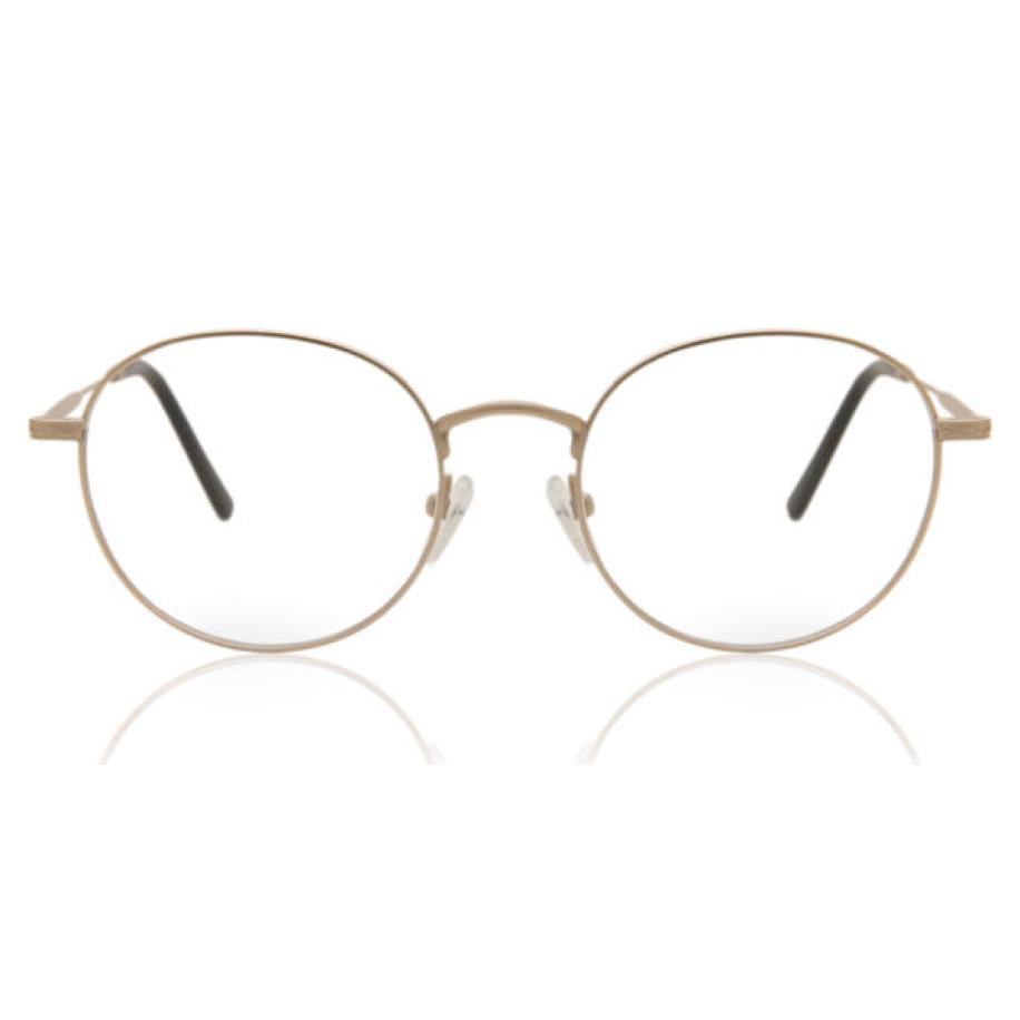Heren Rond Volledige rand Metaal Goud Bril - Anti-Blauwlichtglazen - SmartBuy Collection