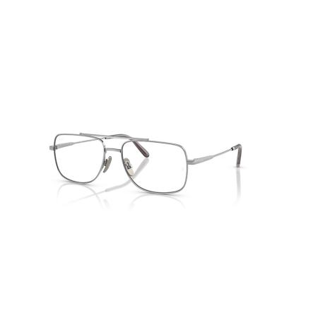 Ray-Ban WILLIAM TITANIUM OPTICS Zilver montuur Helder glazen gepolariseerd 58-17