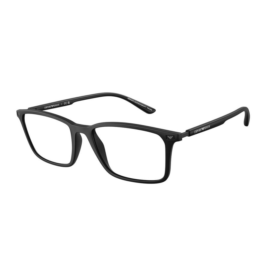 Emporio Armani EA3237 5001 Zwart Heren Bril