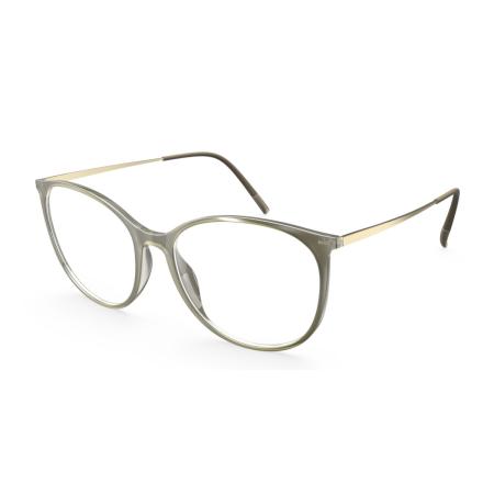 Silhouette Illusion Lite 1606/75 5940 Groen Dames Bril