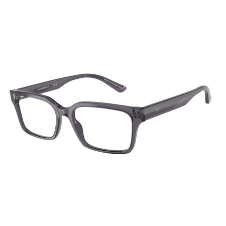 Emporio Armani EA3244F Aziatische pasvorm 6106 Doorzichtig Heren Bril