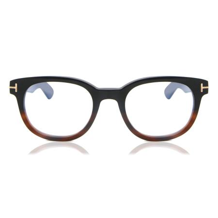 Tom Ford FT5807-B Blauw-Light Block 005 Zwart Heren Bril