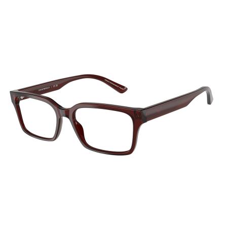 Emporio Armani EA3244F Aziatische pasvorm 6174 Bruin Heren Bril