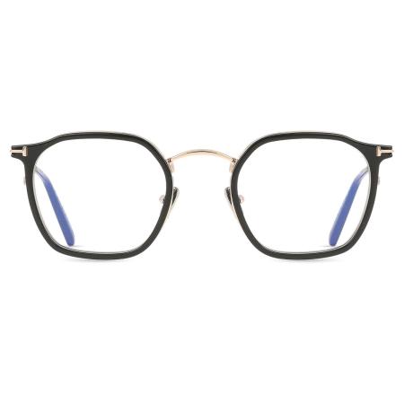 Tom Ford FT5974-B 005 Blauw-Light Block Heren Bril