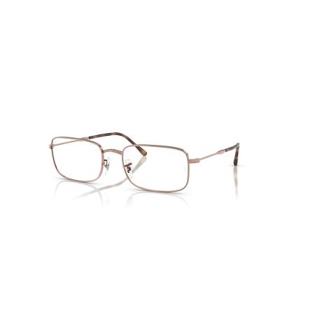 Ray-Ban RB3746V OPTICS Koper montuur Helder glazen gepolariseerd 56-20