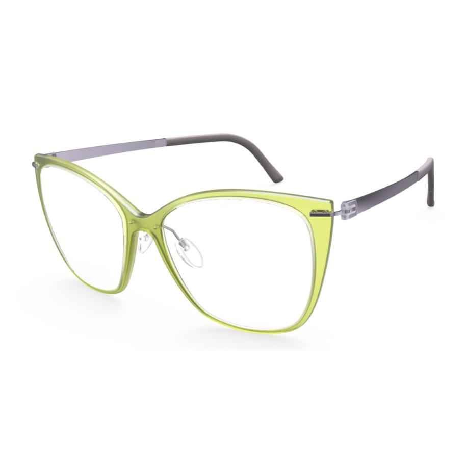 Silhouette Infinity View Volledige rand 1610/75 2040 Groen Dames Bril
