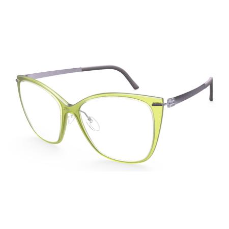 Silhouette Infinity View Volledige rand 1610/75 2040 Groen Dames Bril