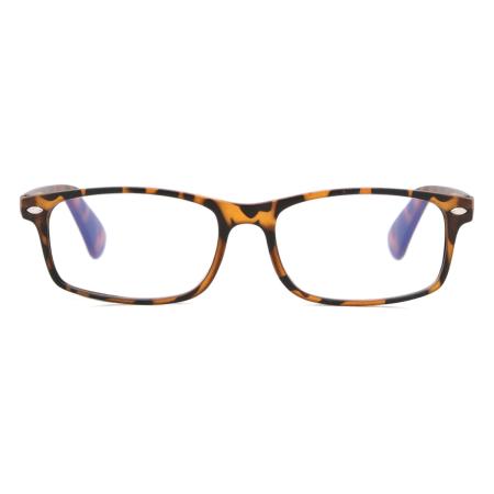Montana Readers HBLF83 Blauw-Light Block HBLF83A Tortoiseshell Heren Bril