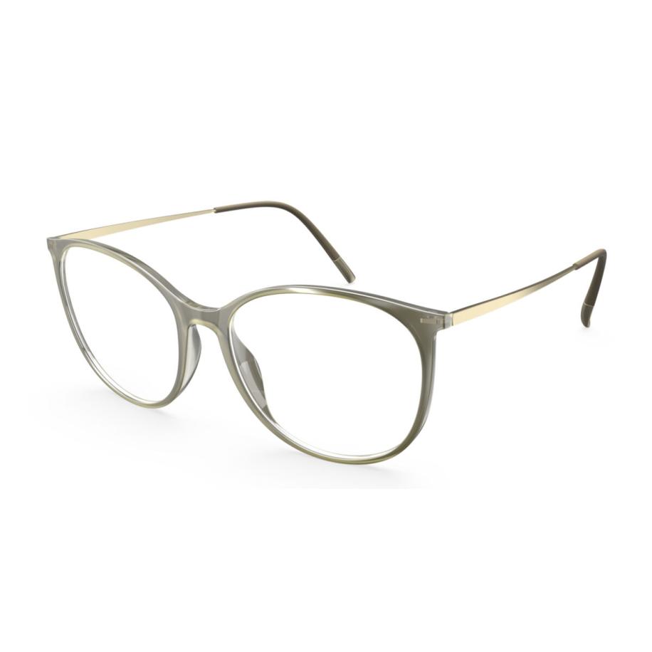 Silhouette Illusion Lite 1606/75 5940 Groen Dames Bril