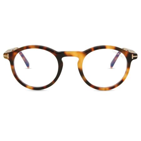 Tom Ford FT5979-B 053 Blauw-Light Block Heren Bril