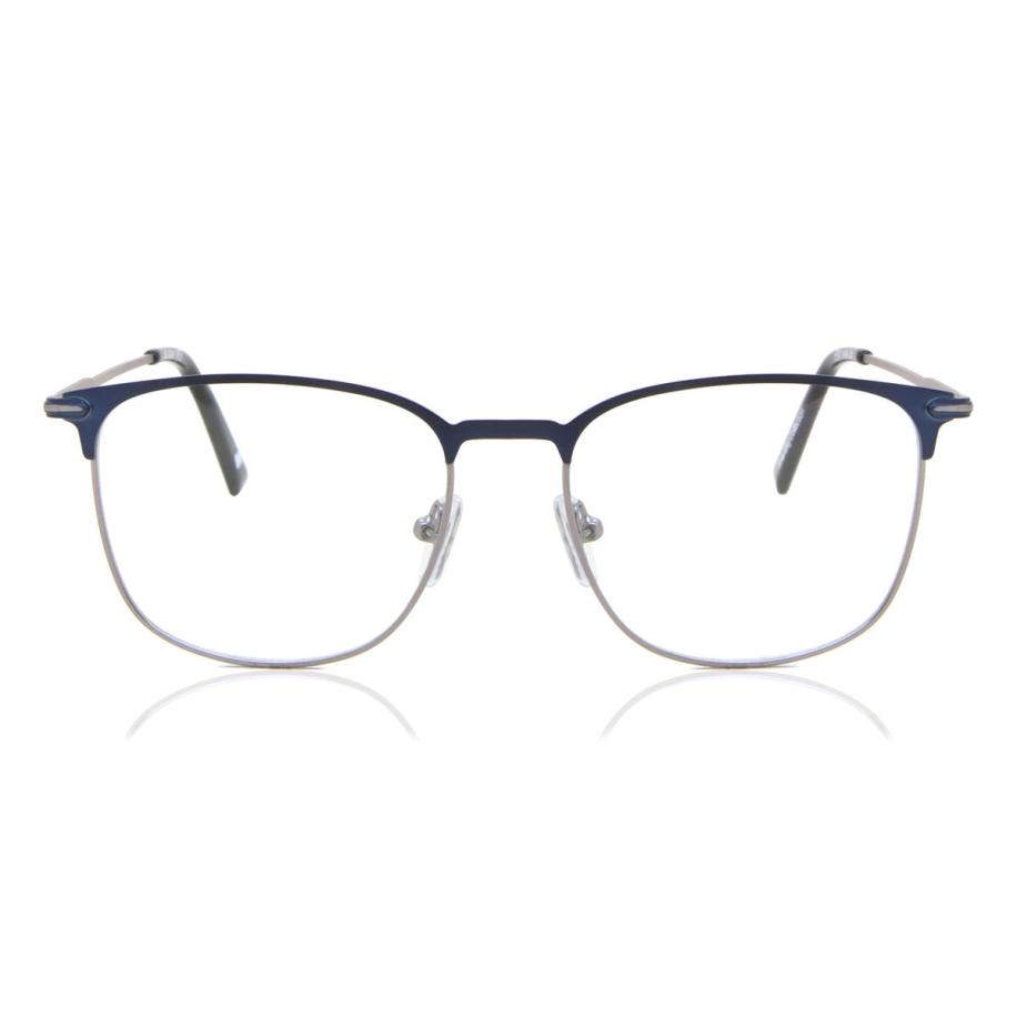 Heren Vierkant Volledige rand Metaal Blauw Bril - Anti-Blauwlichtglazen - SmartBuy Collection