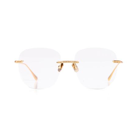 Anna-Karin Karlsson CRYSTAL OPTICAL 2.0 - SOFT SQUARE Rose Goud Goud Dames Bril