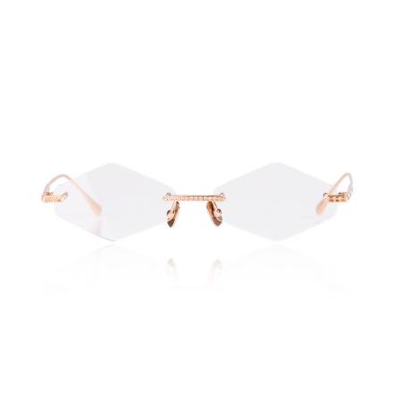 Anna-Karin Karlsson CRYSTAL OPTICAL 2.0 - TRIANGLE Rose Goud Goud Dames Bril