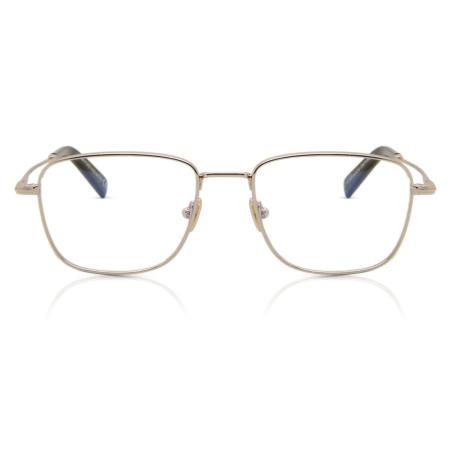 Tom Ford FT5748-B 028 Blauw-Light Block Rose-Goud Heren Bril