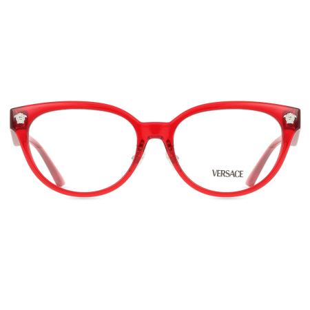 Versace VE3370D Aziatische pasvorm 5495 Rood Dames Bril