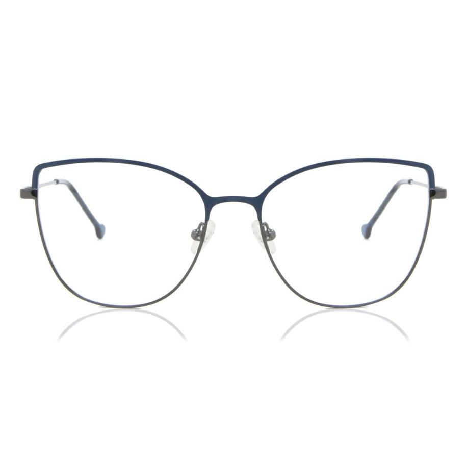 Dames Cat-eye Volledige rand Metaal Blauw Bril - Anti-Blauwlichtglazen - SmartBuy Collection