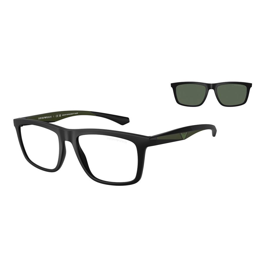 Emporio Armani EA4235 with Clip-on 50011W Zwart Heren Bril