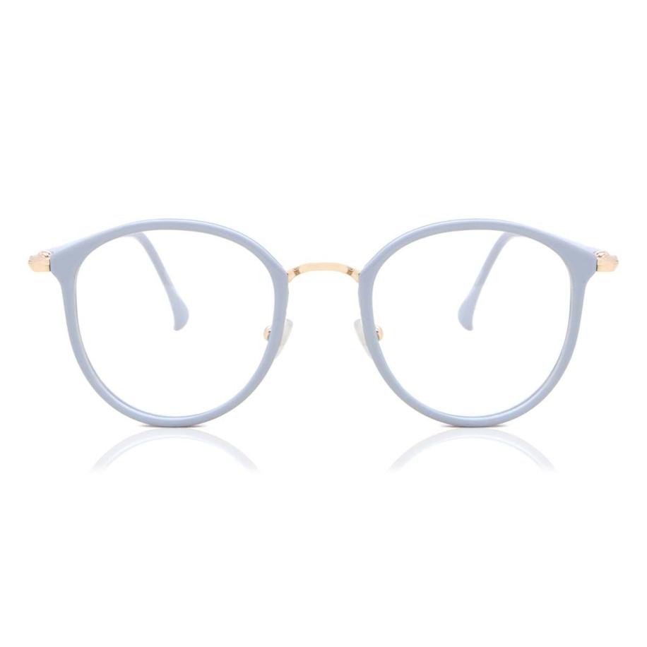Heren Ovaal Volledige rand TR90 Grijs Bril - Anti-Blauwlichtglazen - SmartBuy Collection