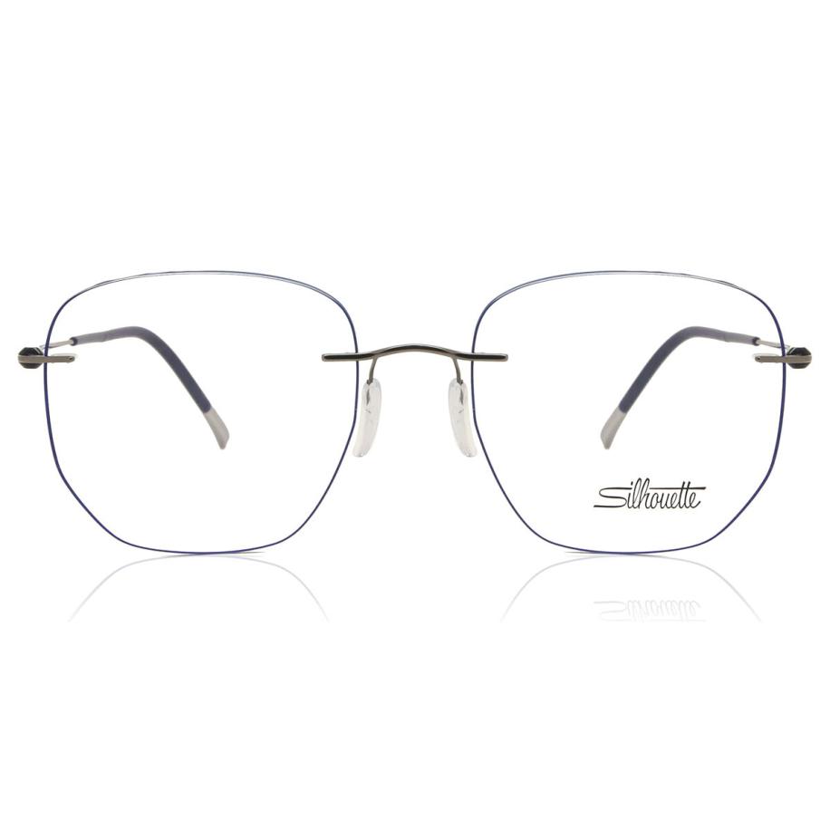 Silhouette Purist 5561/MT 6765 Blauw Heren Bril