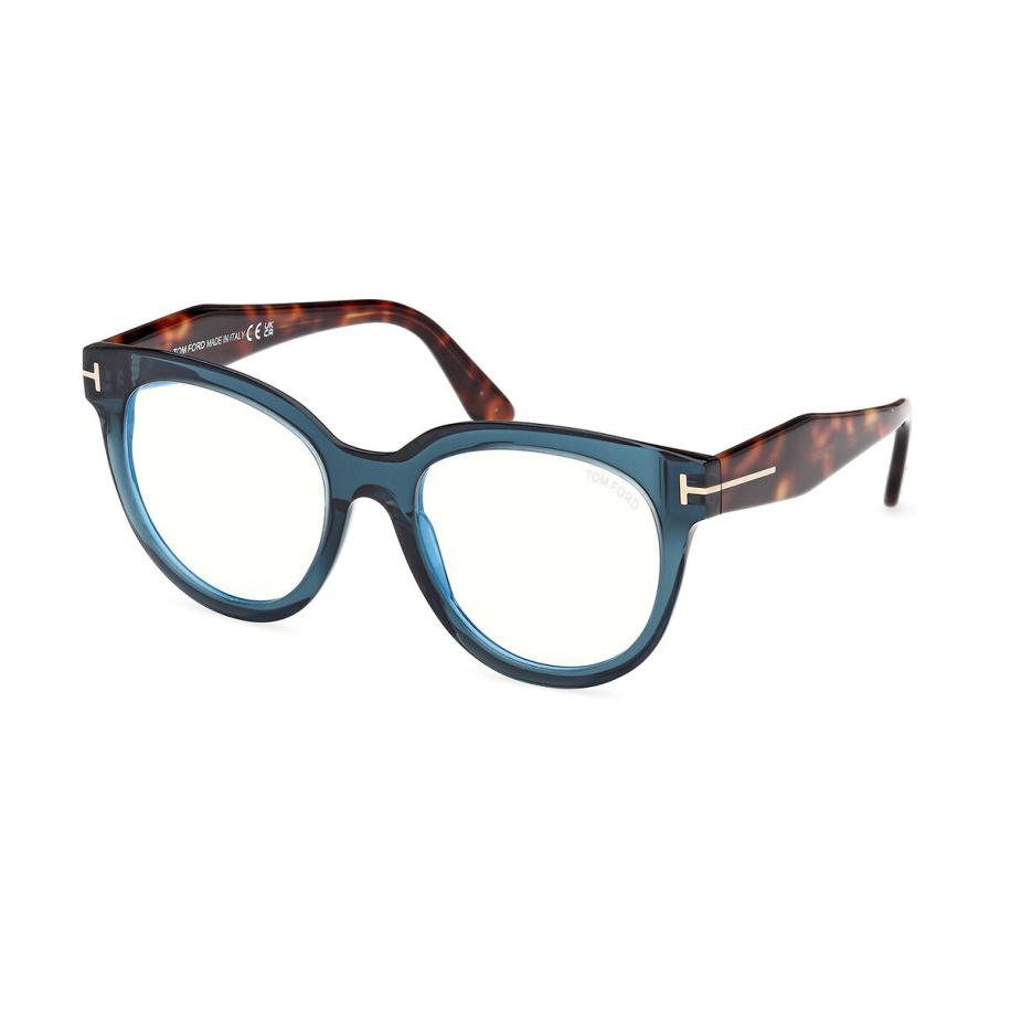 Tom Ford FT5987-B 92 Blauw-Light Block Blauw Dames Bril