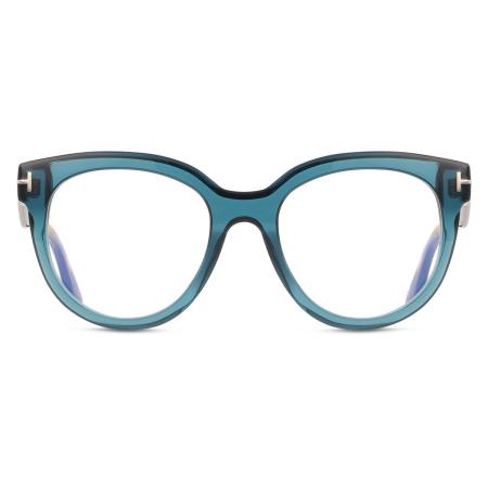 Tom Ford FT5987-B 092 Blauw-Light Block Blauw Dames Bril