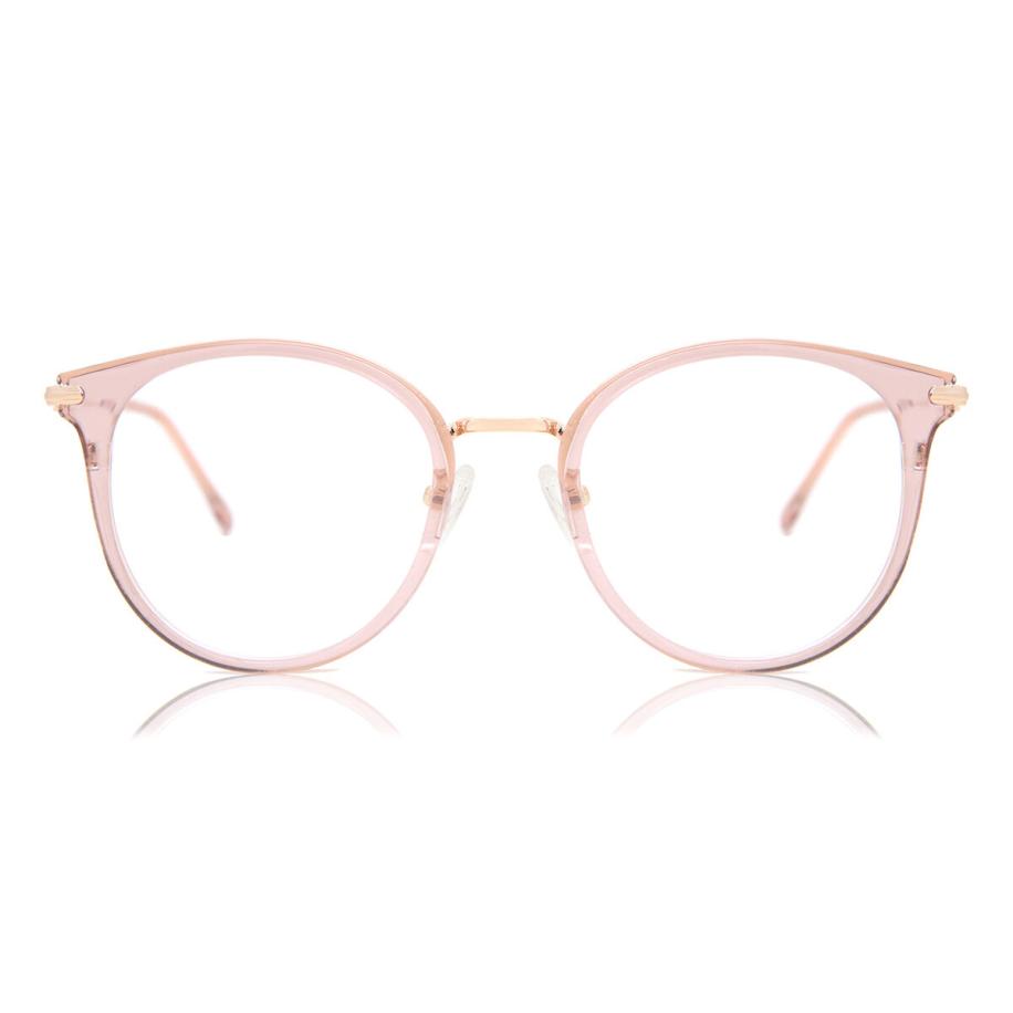 Heren Ovaal Volledige rand TR90 Bruin Bril - Anti-Blauwlichtglazen - SmartBuy Collection