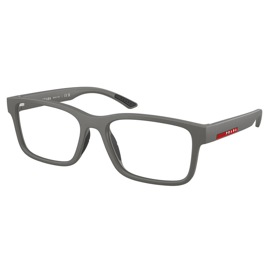 Prada Linea Rossa PS 1RVF Aziatische pasvorm 16X1O1 Grijs Heren Bril