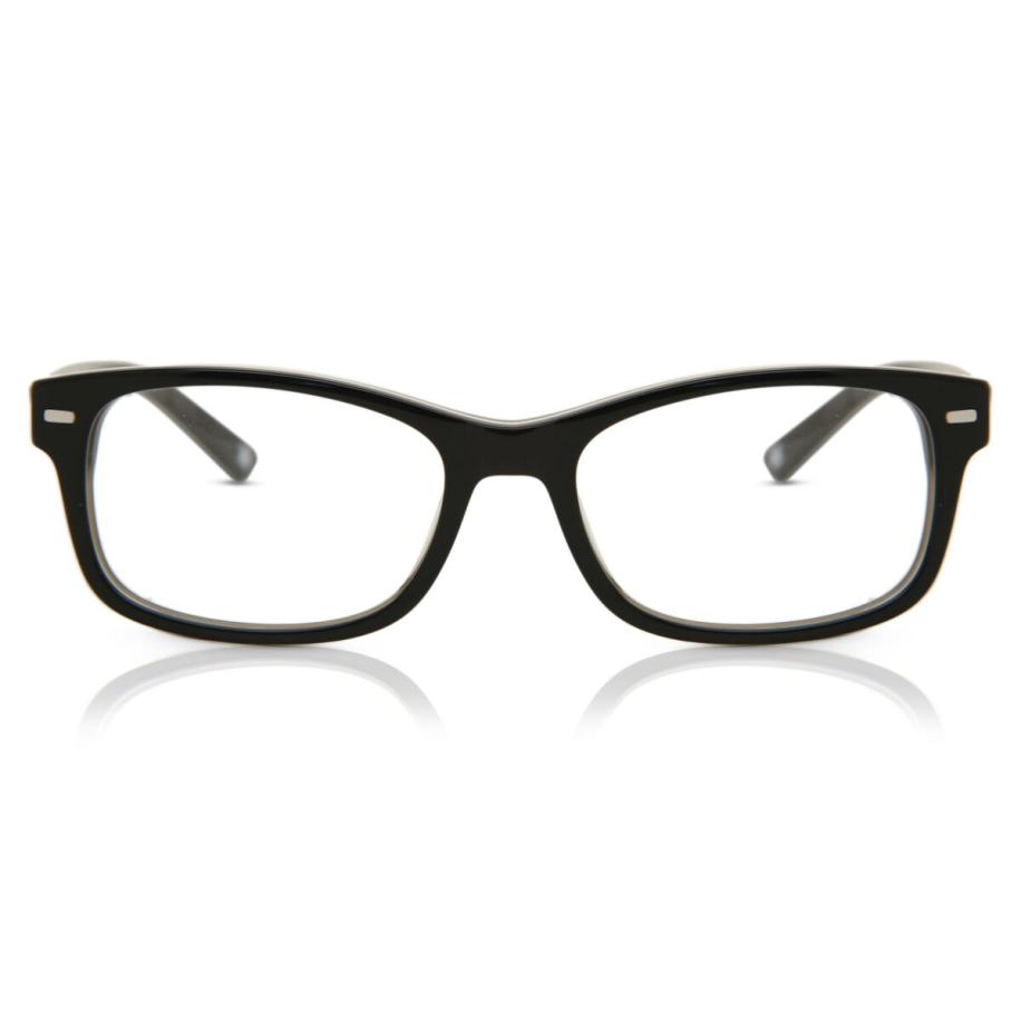 Heren Vierkant Volledige rand Plastic Zwart Bril - Anti-Blauwlichtglazen - SmartBuy Collection