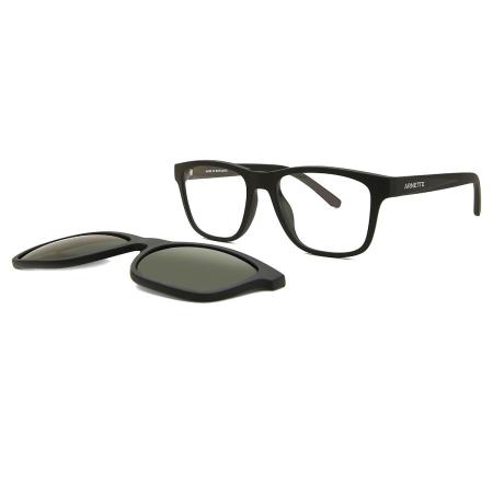 Arnette AN4347U Turbine with Clip-On 27581W Zwart Heren Bril