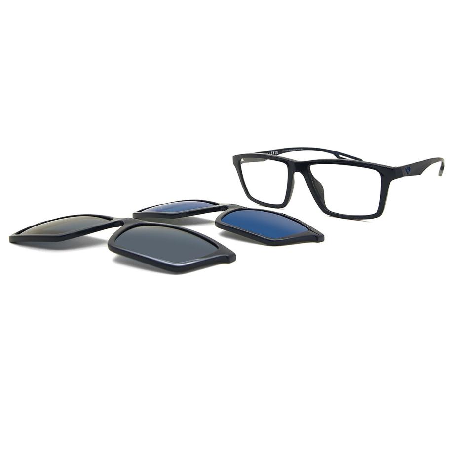 Emporio Armani EA4189U with Clip-On 57591W Blauw Heren Bril
