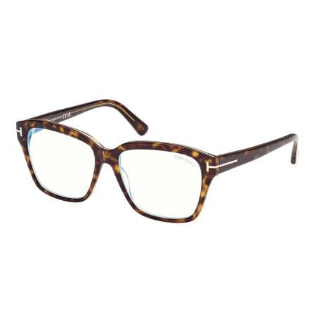 Tom Ford FT5955-B 055 Tortoiseshell Dames Bril