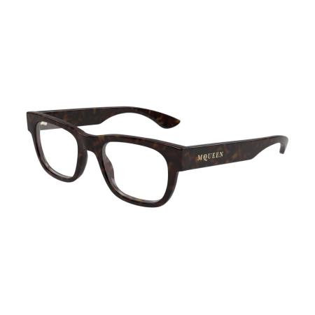 Alexander McQueen AM0531O 002 Tortoiseshell Heren Bril