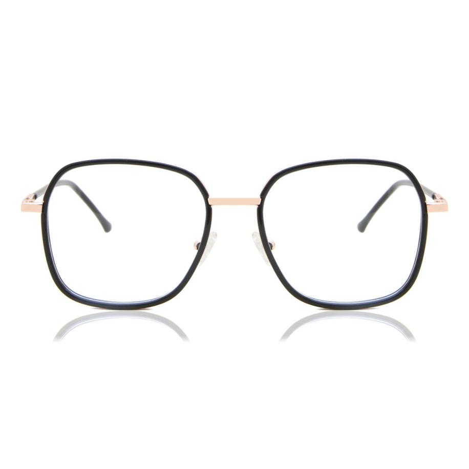 Heren Vierkant Volledige rand TR90 Zwart Bril - Anti-Blauwlichtglazen - SmartBuy Collection