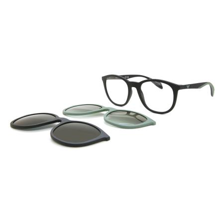Emporio Armani EA4211 With Clip-On 50011W Zwart Heren Bril