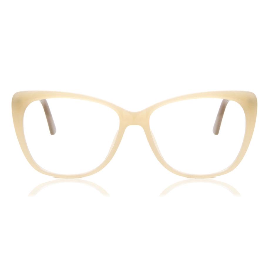 Dames Cat-eye Volledige rand Plastic Bruin Bril - Anti-Blauwlichtglazen - SmartBuy Collection