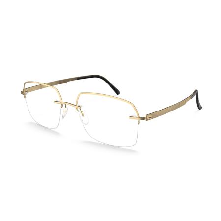 Silhouette 5545/JS 7620 Goud Heren Bril