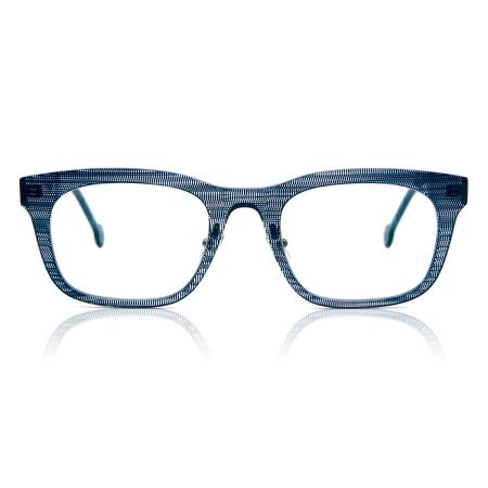 LA Eyeworks Mahoney 969 Blauw Heren Bril