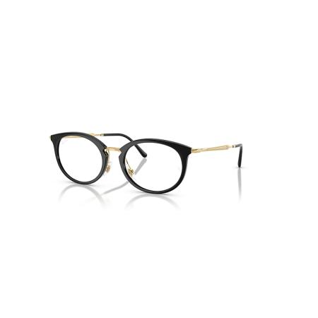 Ray-Ban Rb7255 Optics Arista Goud montuur Helder glazen Gepolariseerd 53-20
