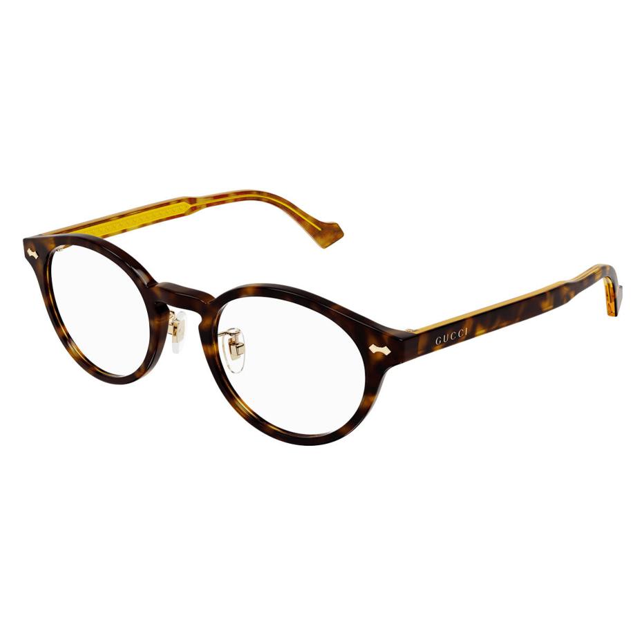 Gucci GG1127OJ Aziatische pasvorm 2 Tortoiseshell Heren Bril