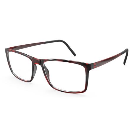 Silhouette Vivid Sky FR 2956/75 3060 Rood Heren Bril