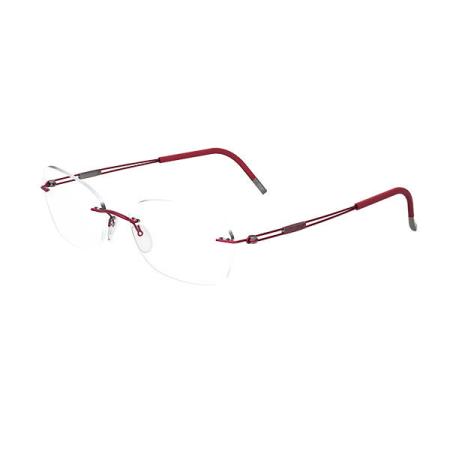 Silhouette 5521/70 3040 Rood Heren Bril