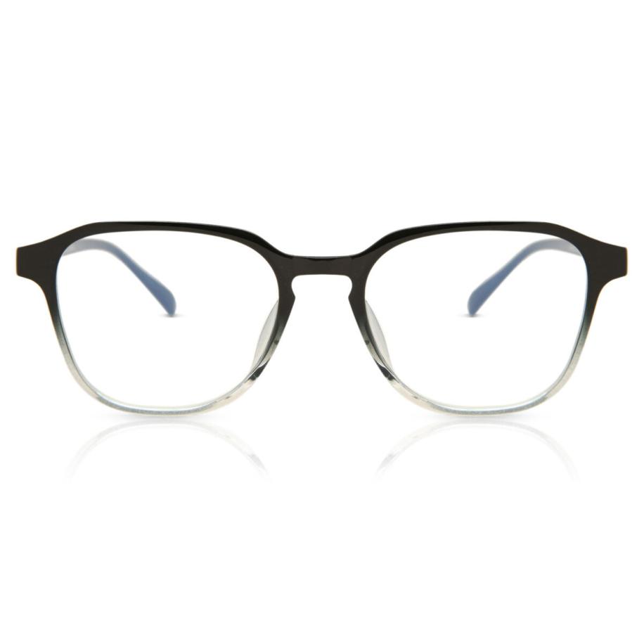 Heren Vierkant Volledige rand TR90 Zwart Bril - Anti-Blauwlichtglazen - SmartBuy Collection