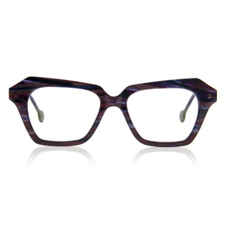 LA Eyeworks Pirate 978 Purple Heren Bril