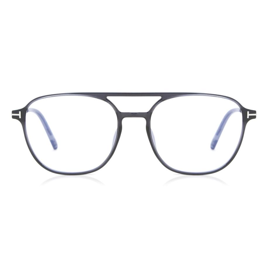 Tom Ford FT5874-B 20 Blauw-Light Block Grijs Heren Bril