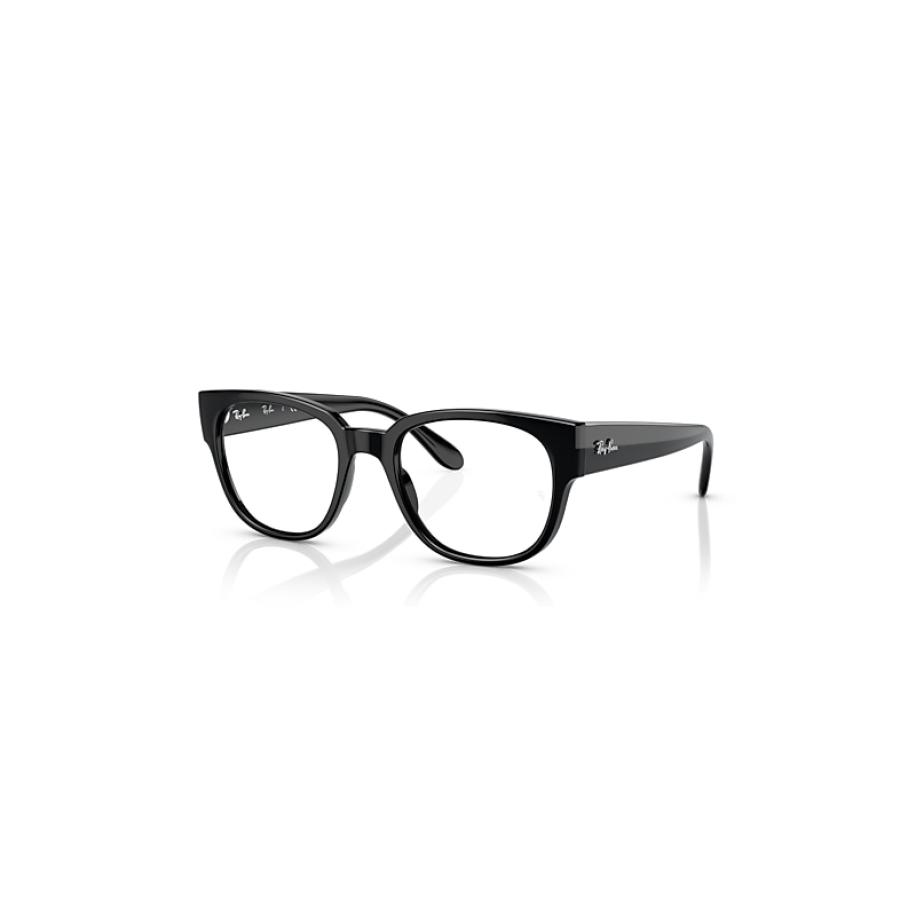 Ray-Ban Rb7210 Optics Zwart montuur Helder glazen Gepolariseerd 50-20
